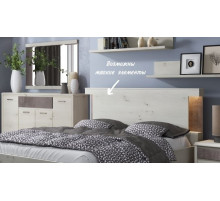 Двуспальная кровать Бьёрк 160 P с подъемным механизмом