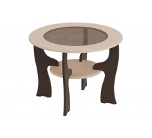 Журнальный стол со стеклянной столешницей в гостиную №13