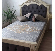 Двуспальная кровать Венеция MUR-101-01 с каретной стяжкой